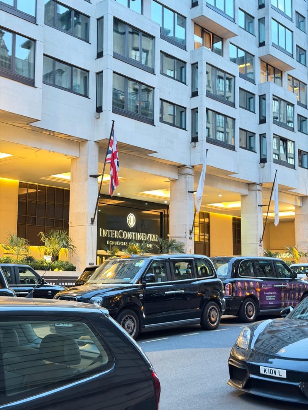 A central London street scene